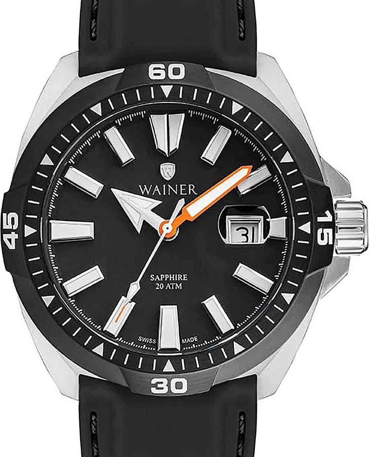 Часы Wainer Sport WA.10922-A — кварцевые, металл сталь
