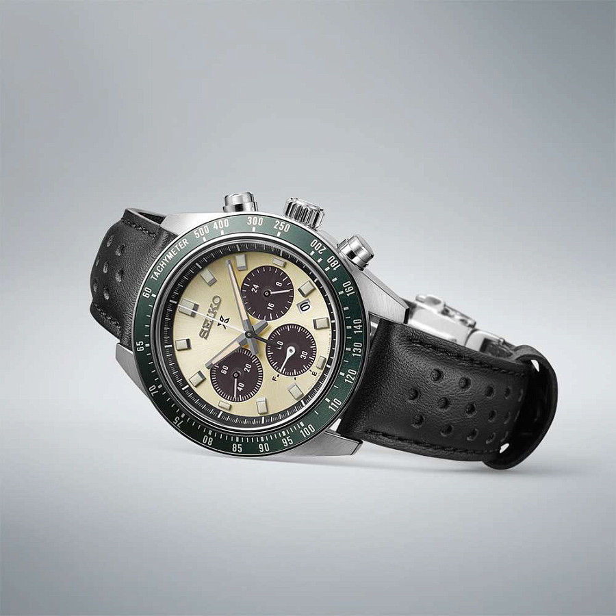 Часы Seiko Prospex Speedtimer SSC943P1 — сталь металл, Япония