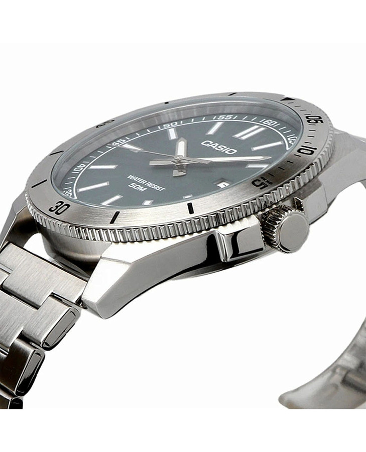 Часы Casio Collection MTP-B155D-3EV — металл сталь, Япония