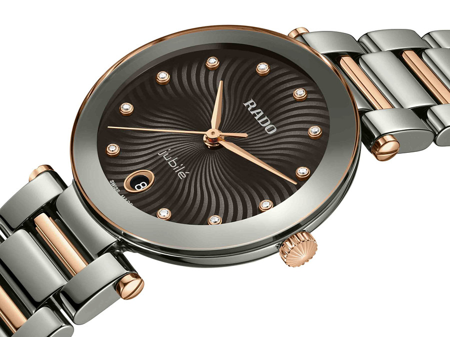 Часы Rado LaCoupole Diamonds R22241703 — кварцевые, керамика