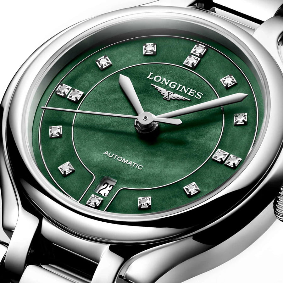 Часы Longines PrimaLuna L8.123.4.07.6 — сталь металл, Швейцария