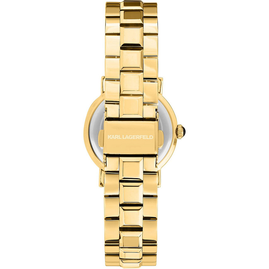 Часы Karl Lagerfeld Crystals R0553100508 — нержавеющая сталь с ip-покрытием, женские