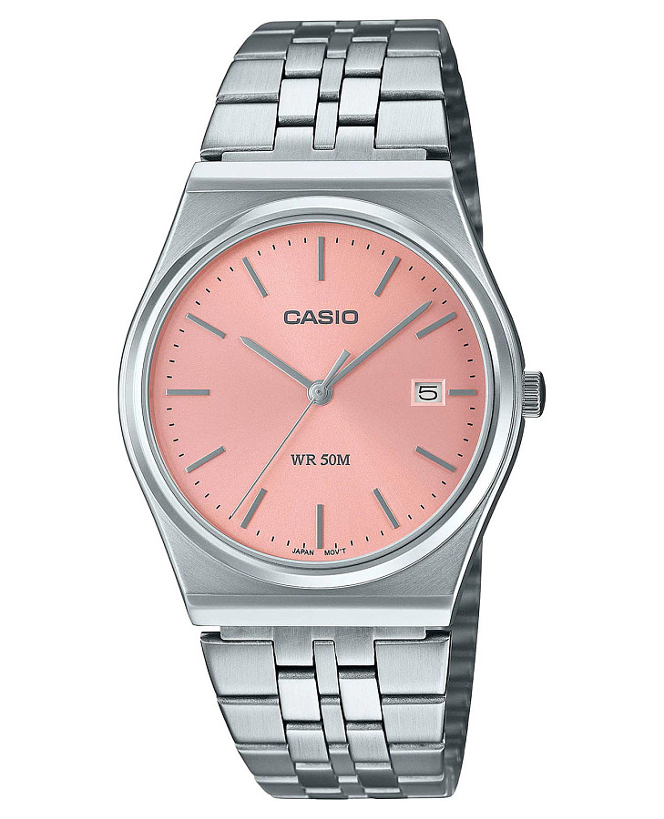 Часы Casio Collection MTP-B145D-4A2VDF — мужские, розовый