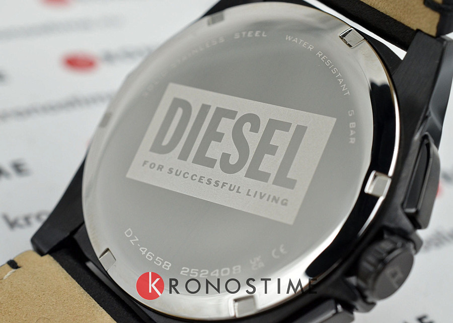 Часы Diesel Mega Chief DZ4658 — цветной, металл сталь