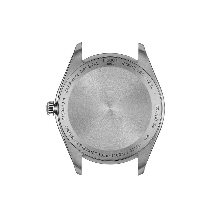 Часы Tissot PR 100 Quartz 40mm T150.410.22.011.00 — кварцевые, металл сталь