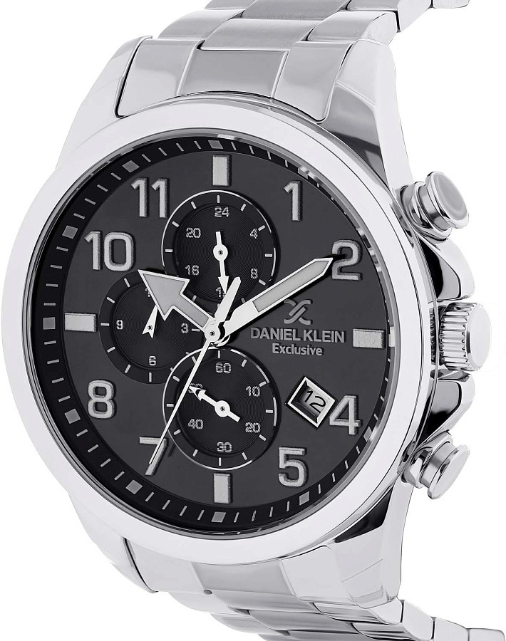 Часы Daniel Klein Exclusive DK.1.13633-1 — кварцевые, сталь металл
