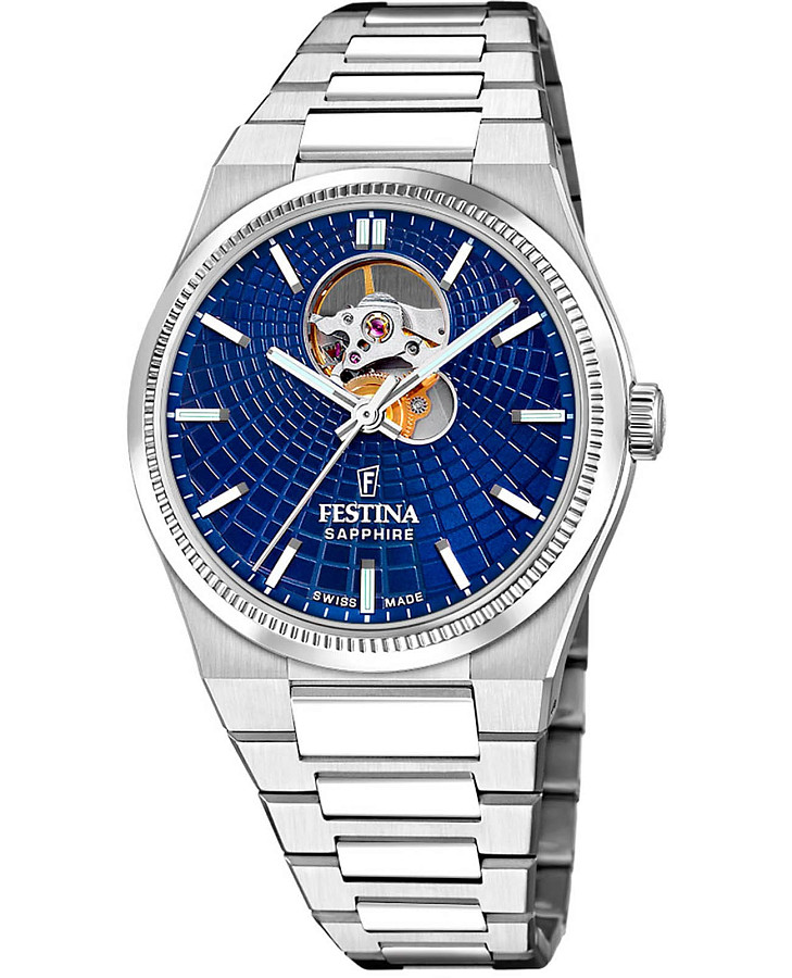 Часы Festina Automatic F20053/2 — мужские, синий