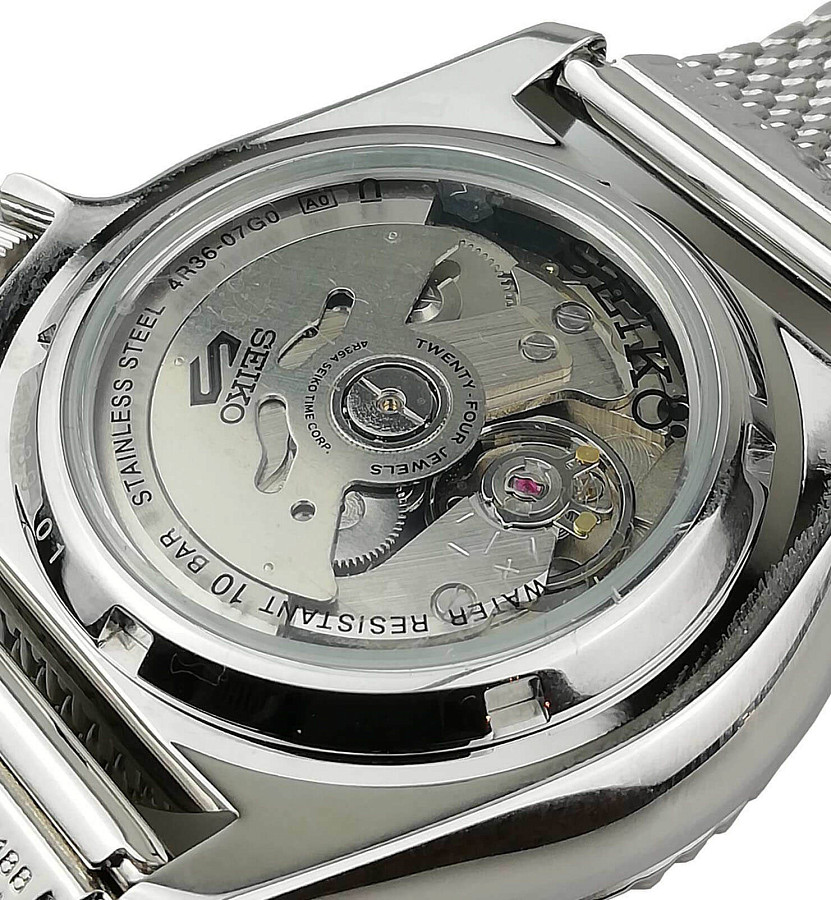 Часы Seiko 5 Sports SRPD71K1 — мужские, нержавеющая сталь