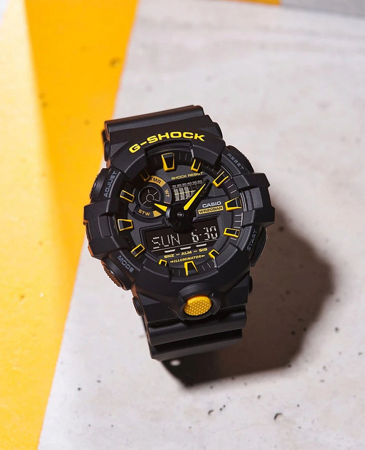 Часы Casio G-Shock GA-700CY-1ADR (GA-700CY-1A) — Япония, электронные