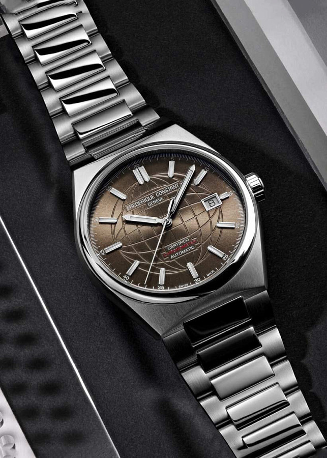 Часы Frederique Constant Highlife Automatic Cosc FC-303C3NH6B — сталь металл, Швейцария