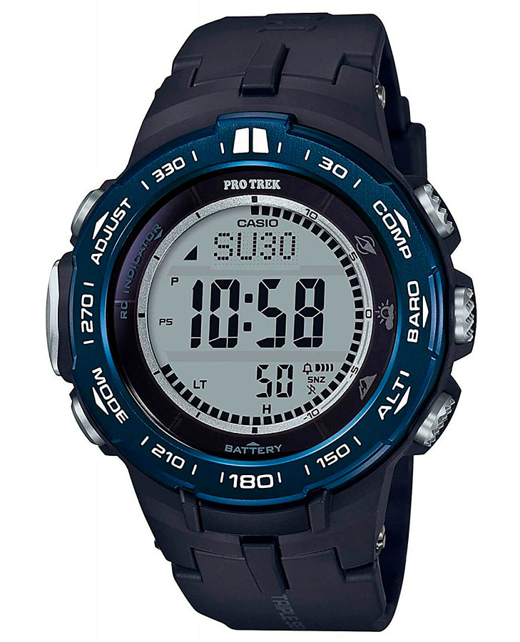 Часы Casio Pro Trek PRW-3100YB-1 — мужские, серый