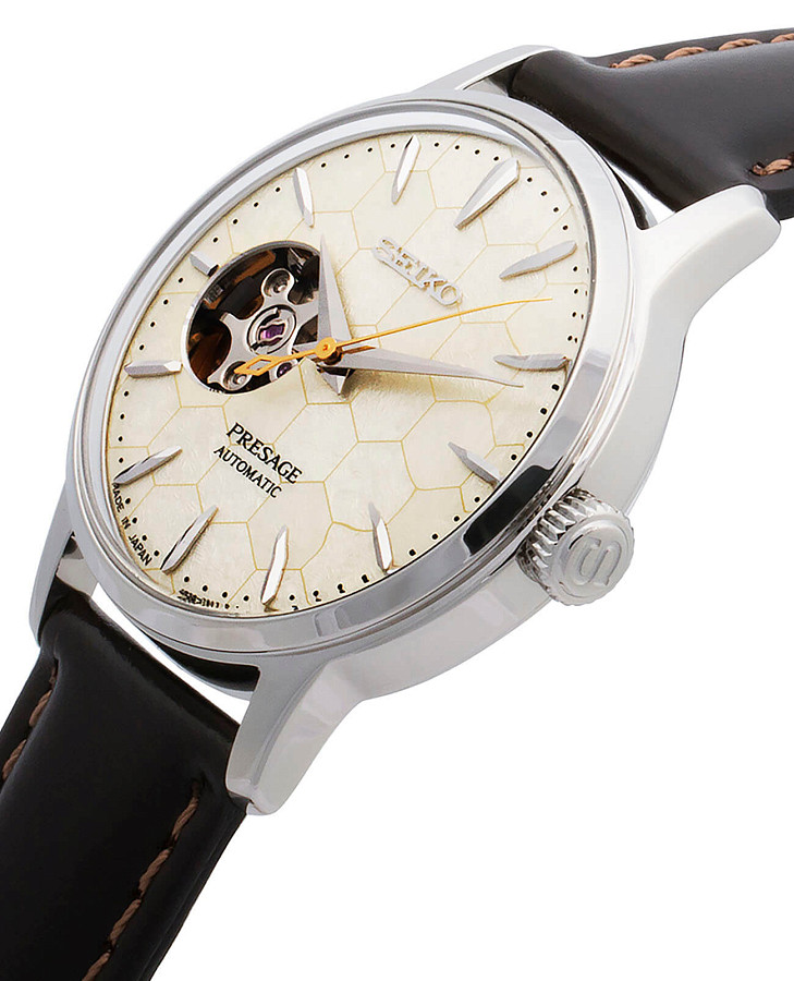 Часы Seiko Presage SSA781J1 — женские, кожаный