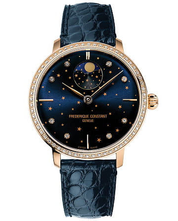 Frederique Constant Slimline Moonphase Stars Manufacture FC-701NSD3SD4
