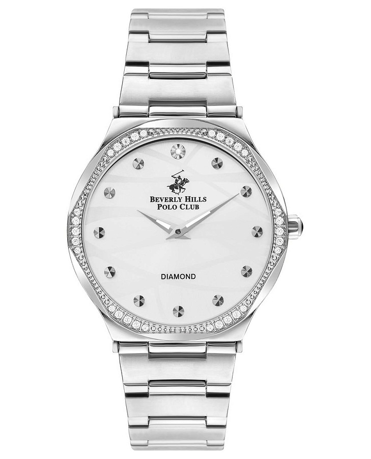 Часы Beverly Hills Polo Club BP3399C.330 — женские, серебристый