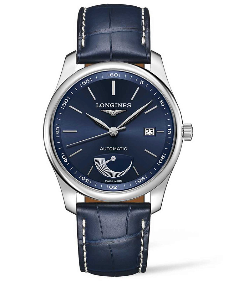 Часы Longines Master Collection L2.908.4.92.0 — мужские, синий