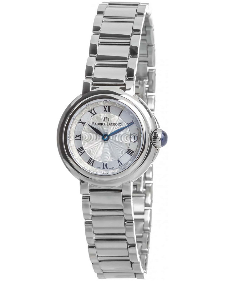 Часы Maurice Lacroix FIABA Date FA1003-SS002-110-1 — кварцевые, металл сталь