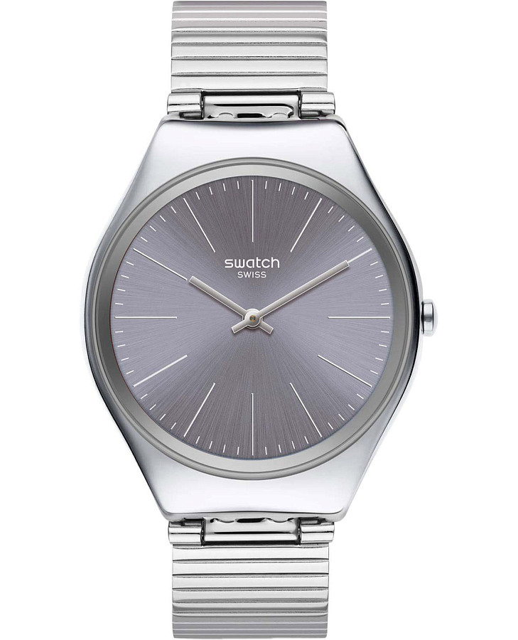 Часы Swatch Skin Irony Skinsteel SYXS123GG — женские, серый