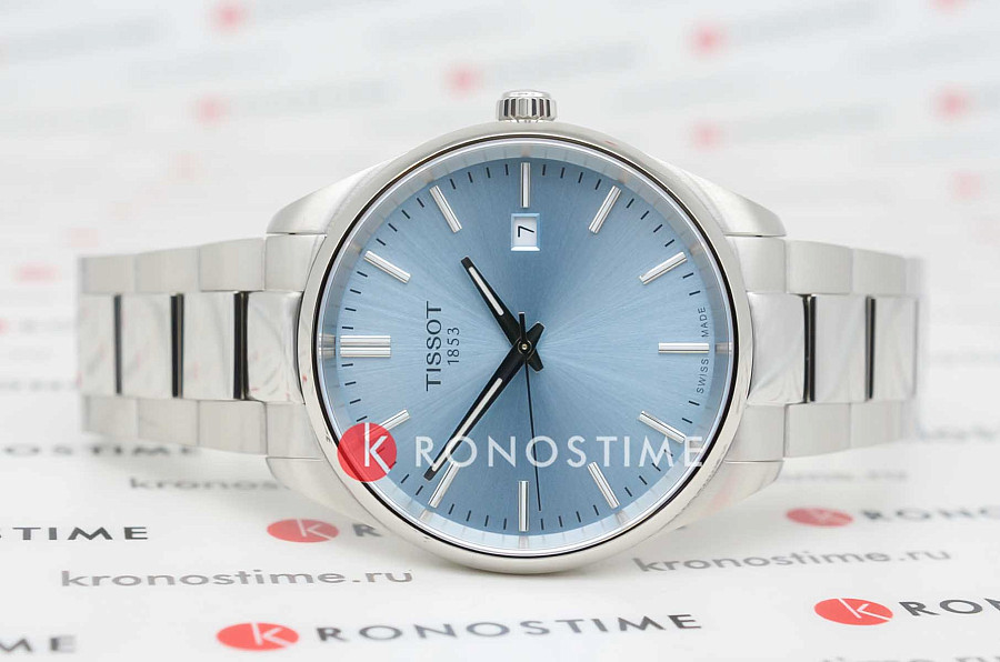 Часы Tissot PR 100 T150.410.11.351.00 — кварцевые, сталь металл
