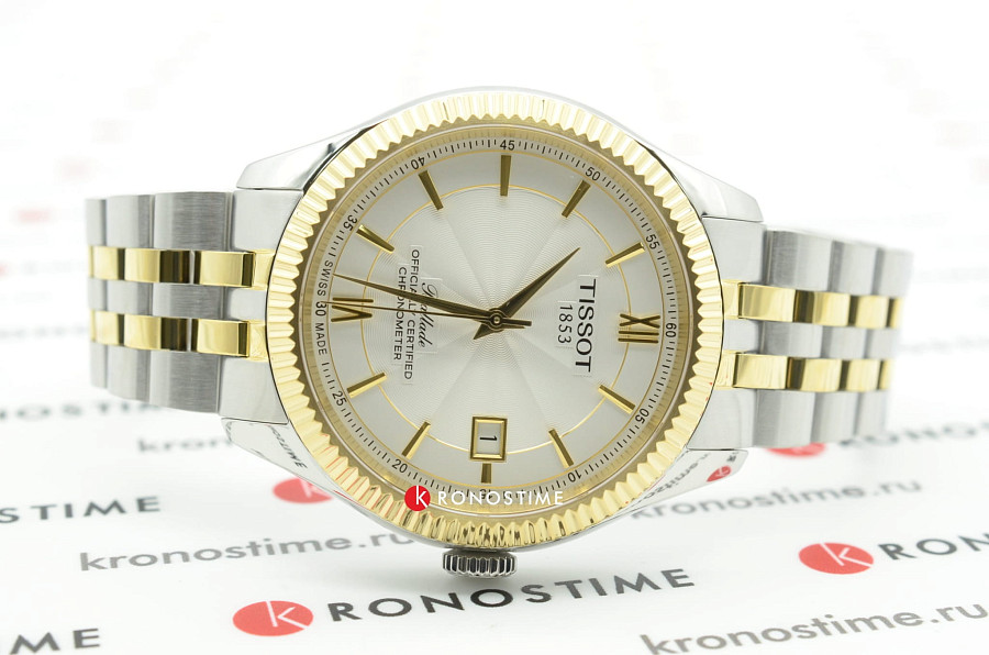 Часы Tissot Ballade Powermatic 80 Silicium T108.408.22.278.01 — механические, Швейцария, мужские