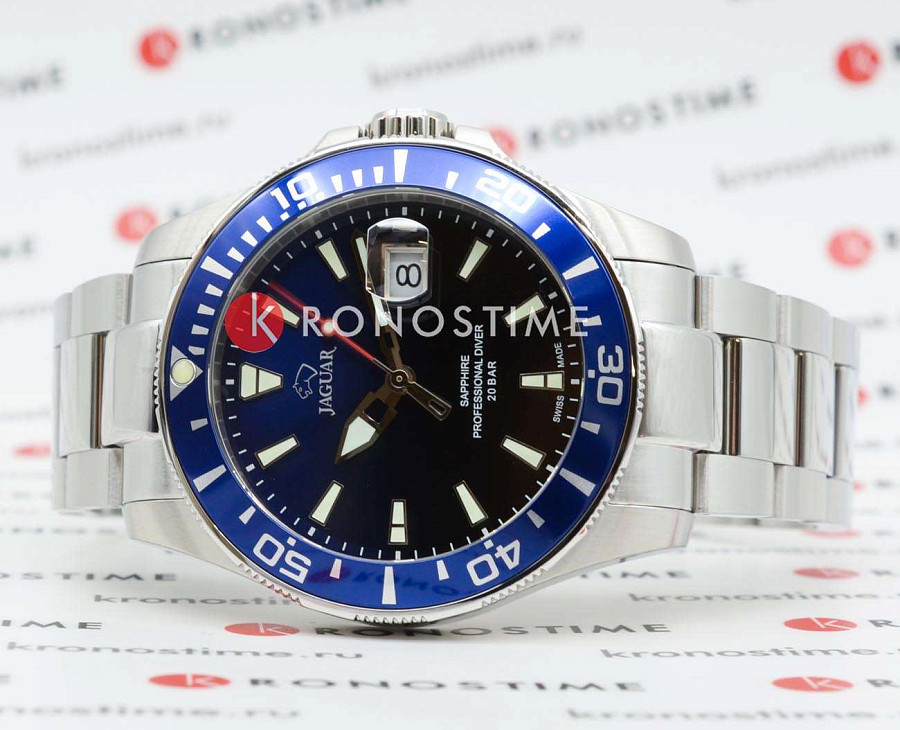 Часы Jaguar Executive Diver J860/5 — кварцевые, металл сталь