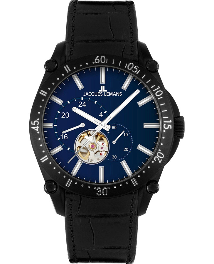 Часы Jacques Lemans Derby 1-2201B — мужские, синий
