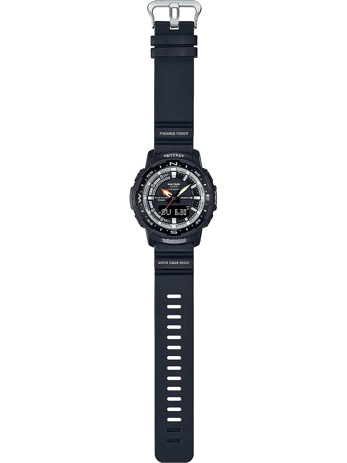 Часы Casio Pro Trek PRT-B70BE-1E — кварцевые, алюминий пластик