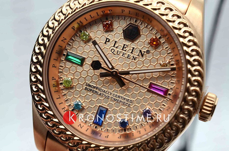 Часы Philipp Plein Queen PWDAA0821 — кварцевые, металл сталь