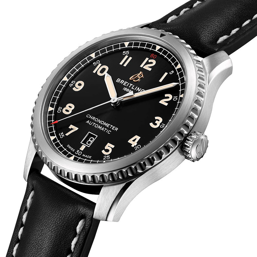 Часы Breitling Aviator 8 Automatic 41 A17315101B1X2 — механические, сталь металл