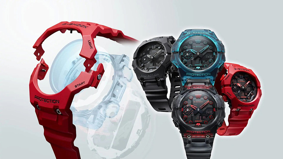 Часы Casio G-Shock GA-B001-1ADR (GA-B001-1A) — артикул GA-B001-1A, мужские