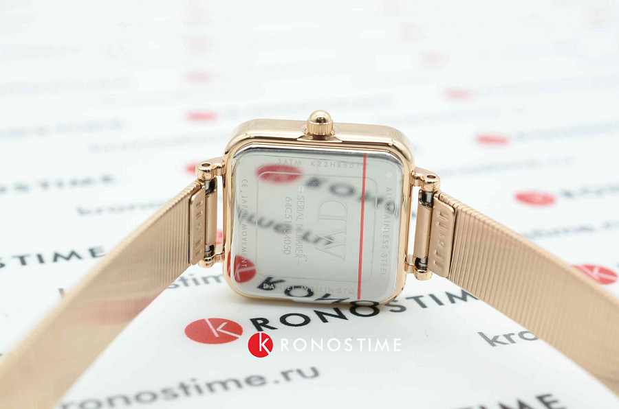 Часы Daniel Wellington Quadro Studio DW00100518 — золотистый, сталь металл