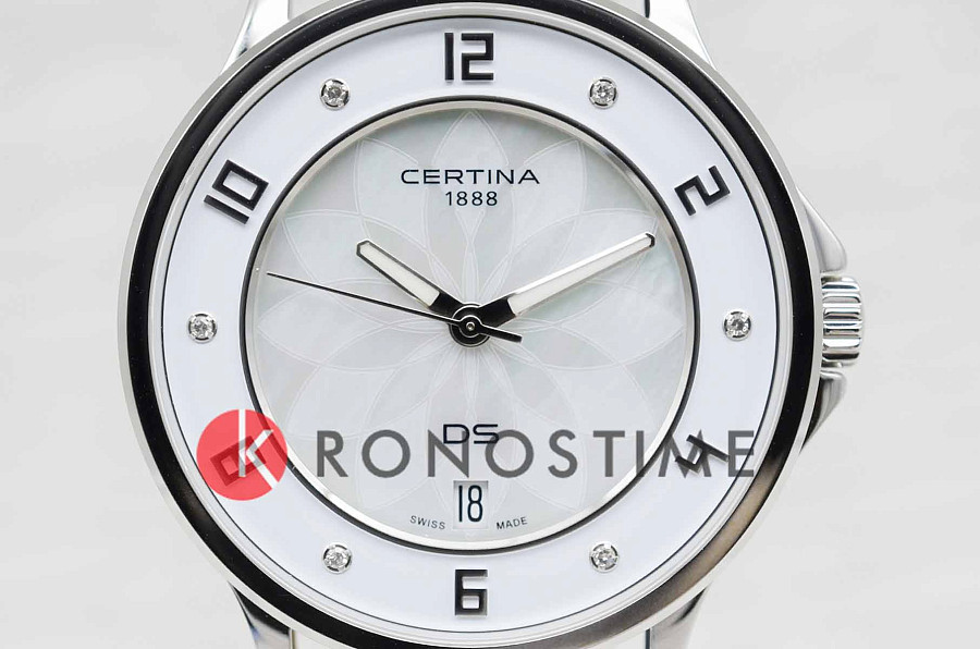 Часы Certina DS-6 Lady C039.251.16.116.00 — металл сталь, Швейцария