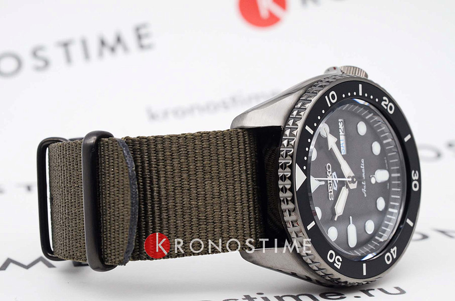 Часы Seiko 5 Sports SRPD65K4S — сталь металл, Япония