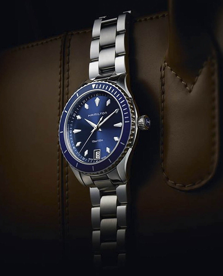 Часы Hamilton Jazzmaster Seaview Quartz H37451141 — артикул H37451141