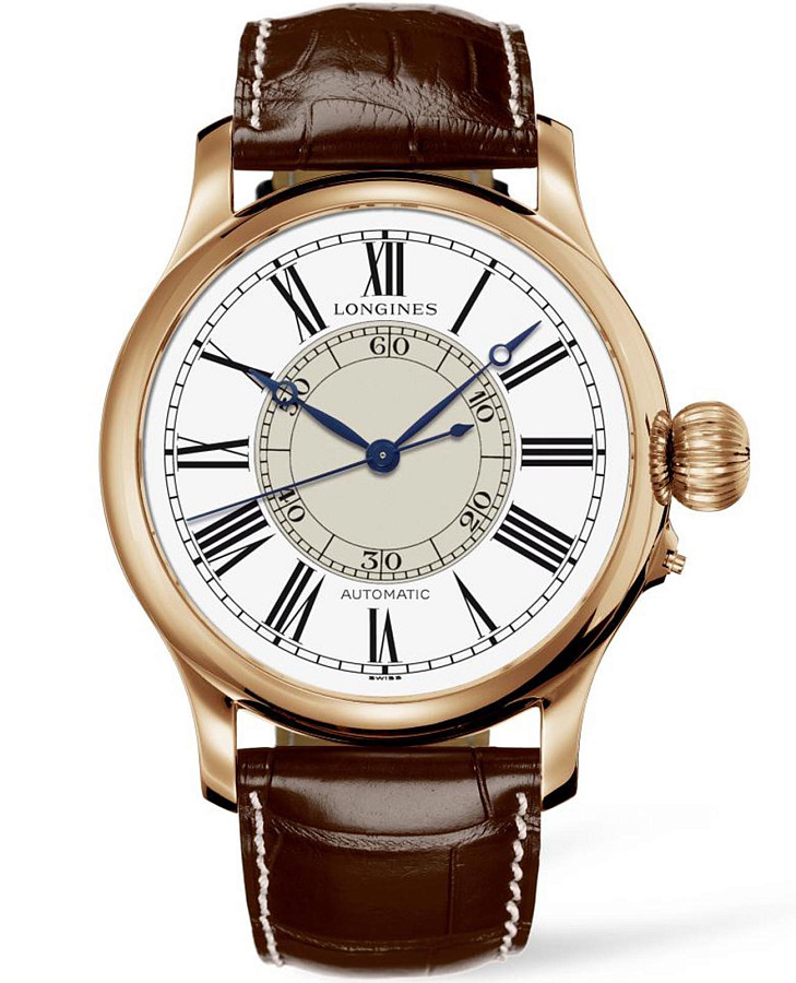 Часы Longines Weems Second-Setting Watch L2.713.8.13.0 — мужские, белый
