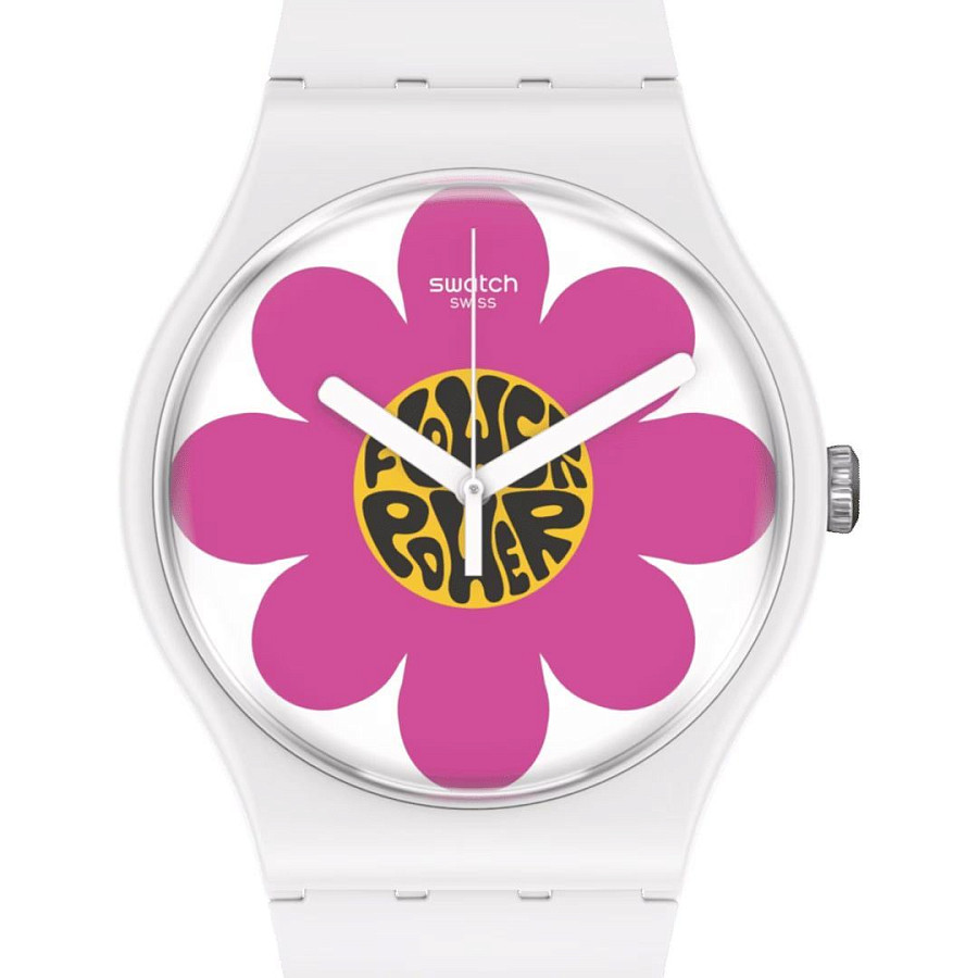 Часы Swatch New Gent Bioceramic Standard SO32M104 — кварцевые, биокерамика