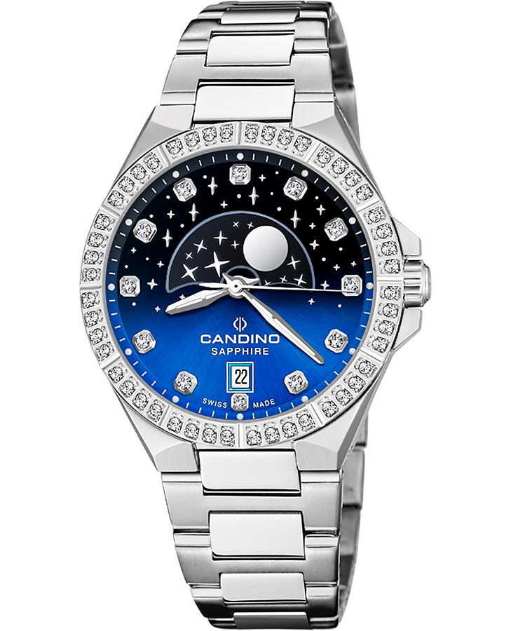 Часы Candino Lady Elegance Moonphase C4760/3 — женские