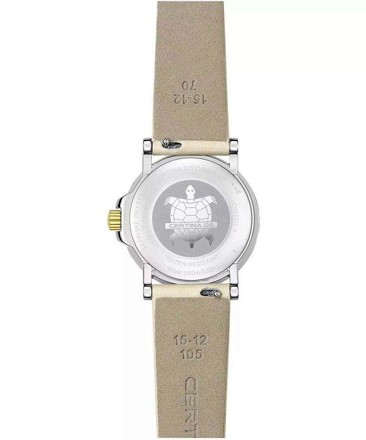 Часы Certina DS Caimano Ladies Titanium C017.210.56.117.00 — перламутровый, кварцевые