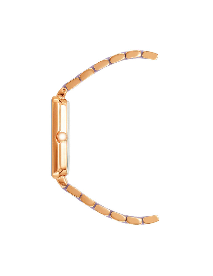 Часы Anne Klein Diamond 3668LVRG — кварцевые, металл силикон