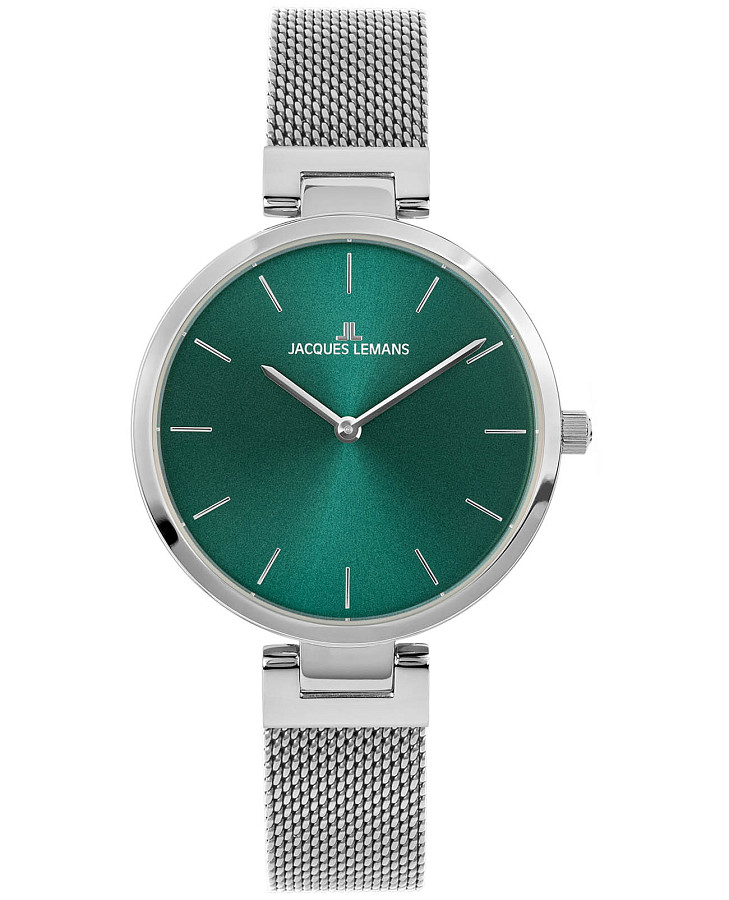 Часы Jacques Lemans Classic 1-2110D — женские, зеленый
