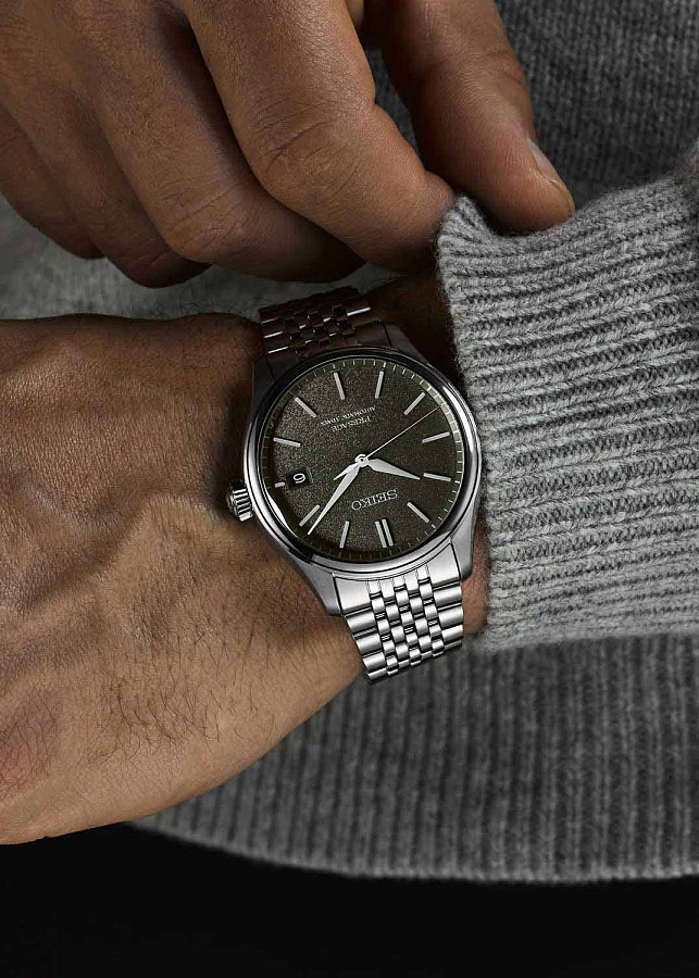 Часы Seiko Presage Classic Series SPB465 — черный, сталь металл