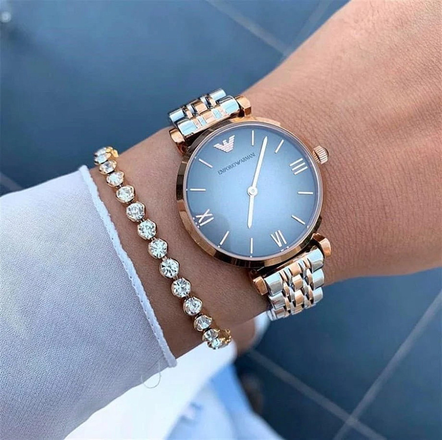 Часы Emporio Armani Gianni T-Bar AR1725 — Италия, кварцевые