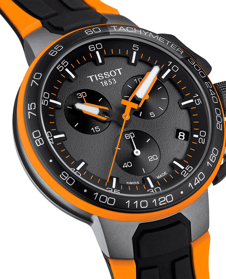 Часы Tissot T-Race Cycling T111.417.37.441.04 — металл сталь, Швейцария