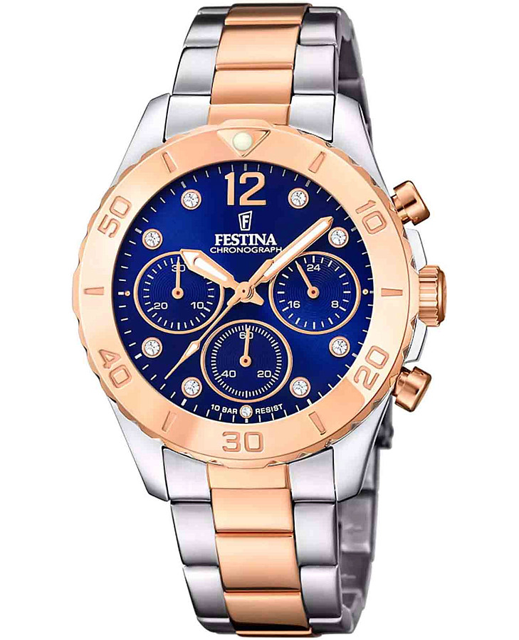 Часы Festina Boyfriend F20605/3 — женские, синий