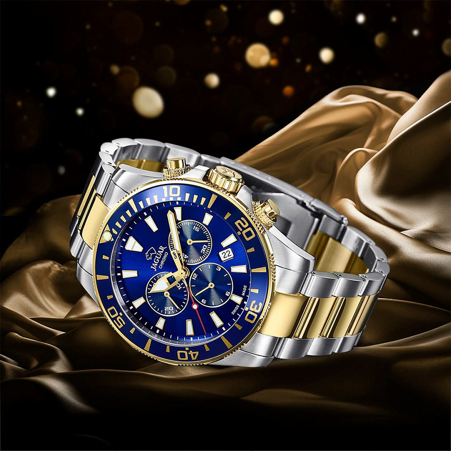 Часы Jaguar Automatic Diver J887/1 — механические, сталь металл