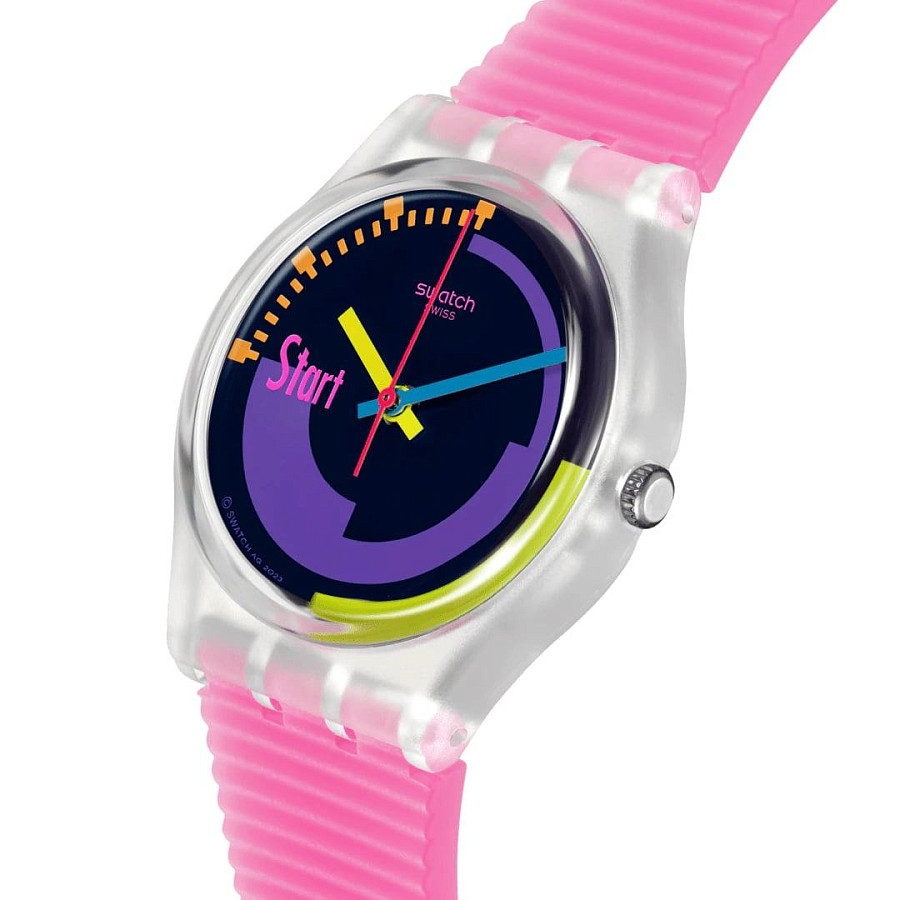 Часы Swatch Gent Biosourced Swatch Pay! SO28K112-5300 — пластик, Швейцария