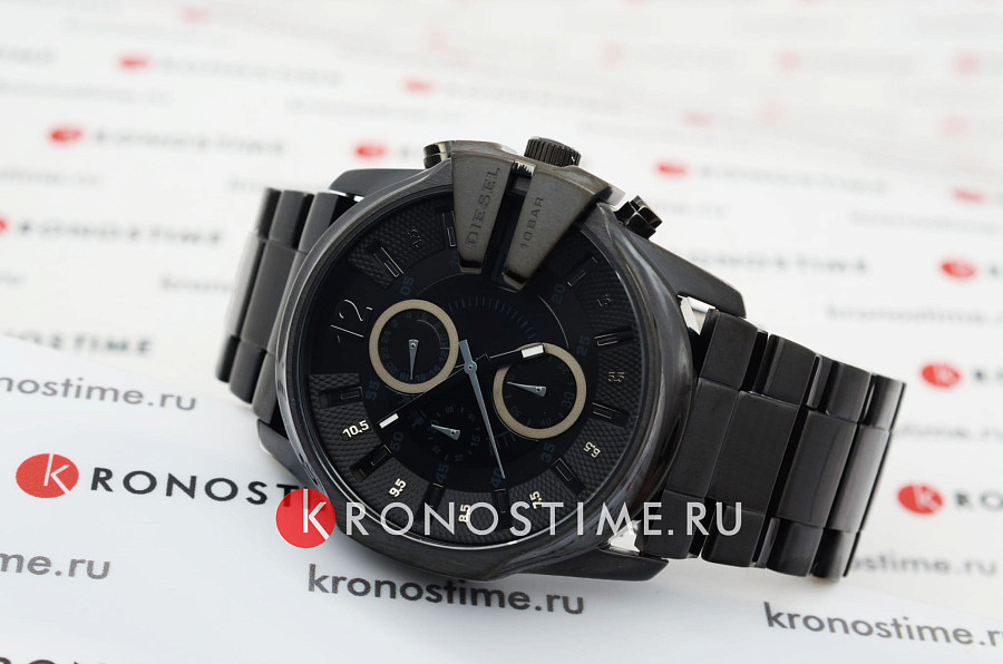 Часы Diesel Master Chief DZ4180 — кварцевые, металл сталь