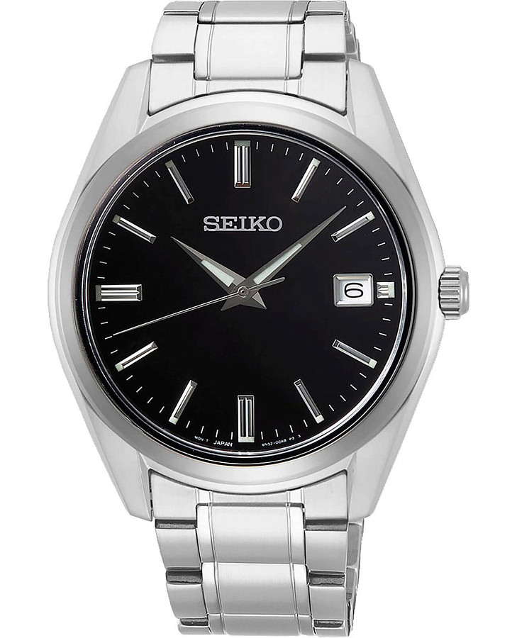 Часы Seiko Conceptual Series Dress SUR311P1 — мужские, черный