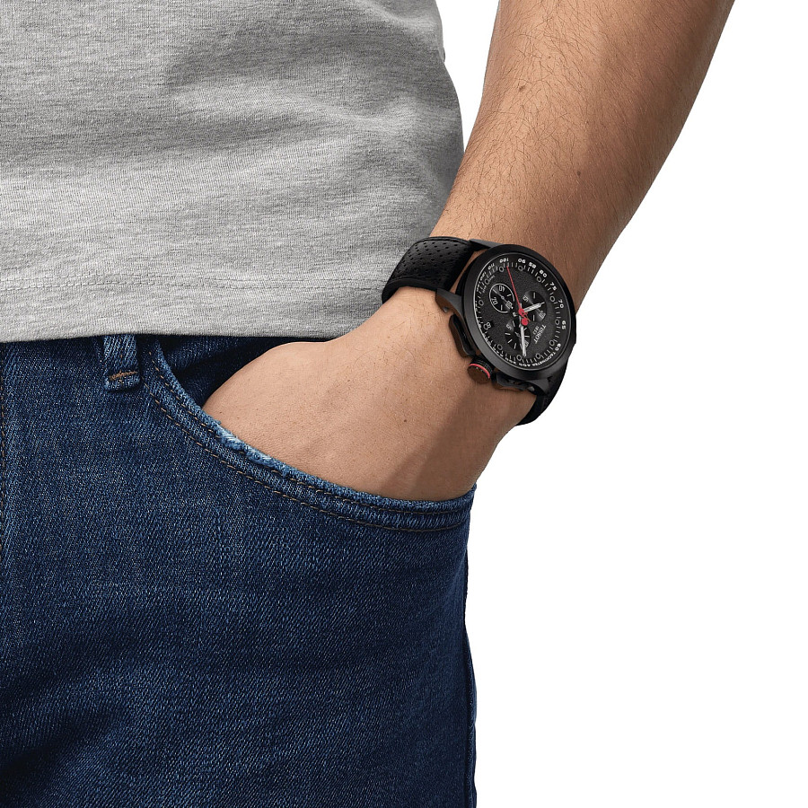 Часы Tissot T-Race Cycling Giro D'Italia 2022 T135.417.37.051.01 — кварцевые, металл сталь карбон