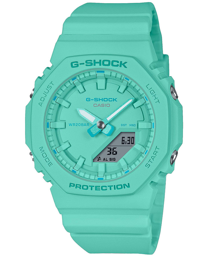 Часы Casio G-Shock GMA-P2100-2A — женские, бирюзовый