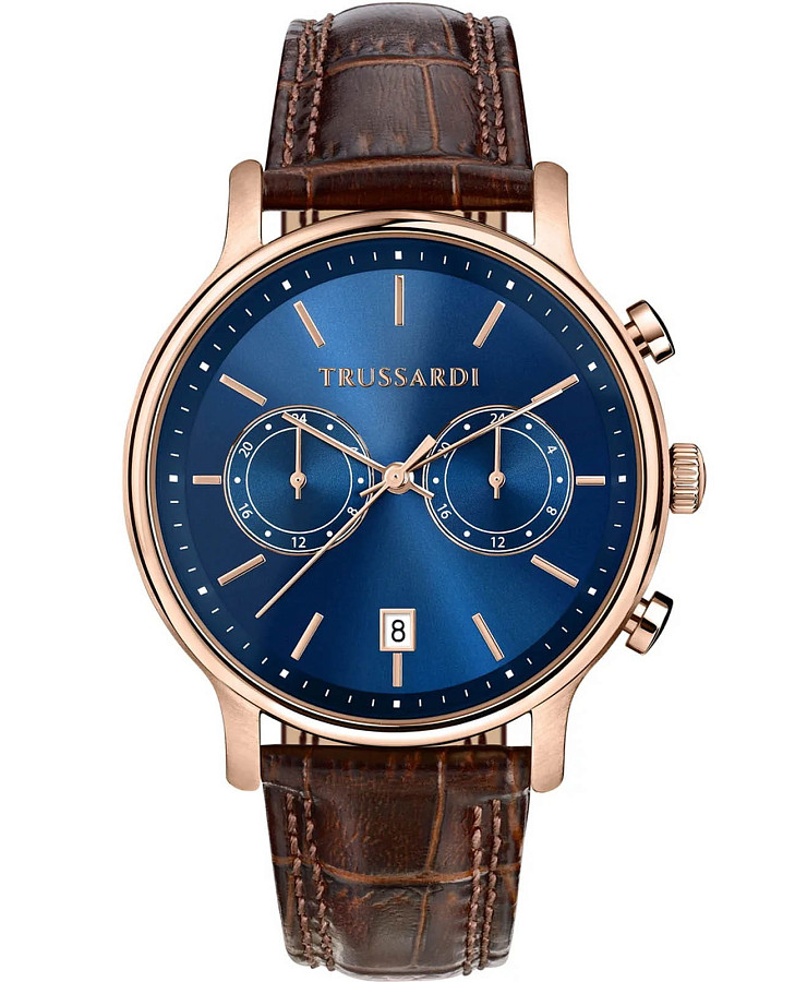 Часы Trussardi T-Inedito R2451174001 — мужские, синий